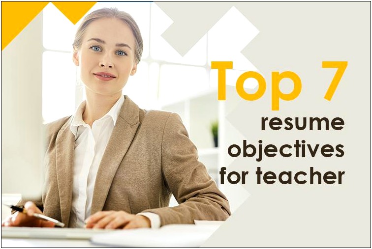 Resume Objective For Teacher And Coach