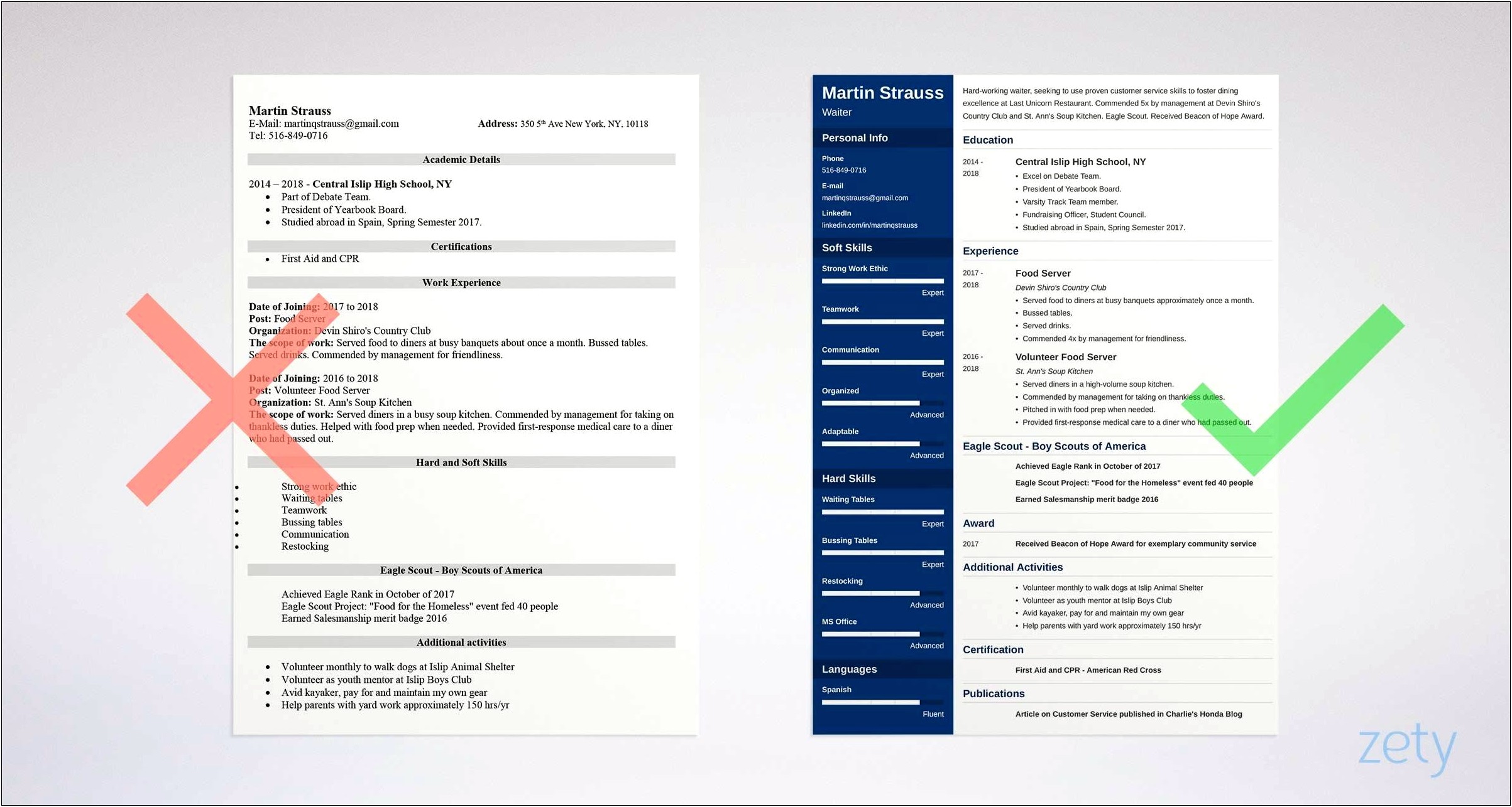 Resume Objective For Teenager First Job