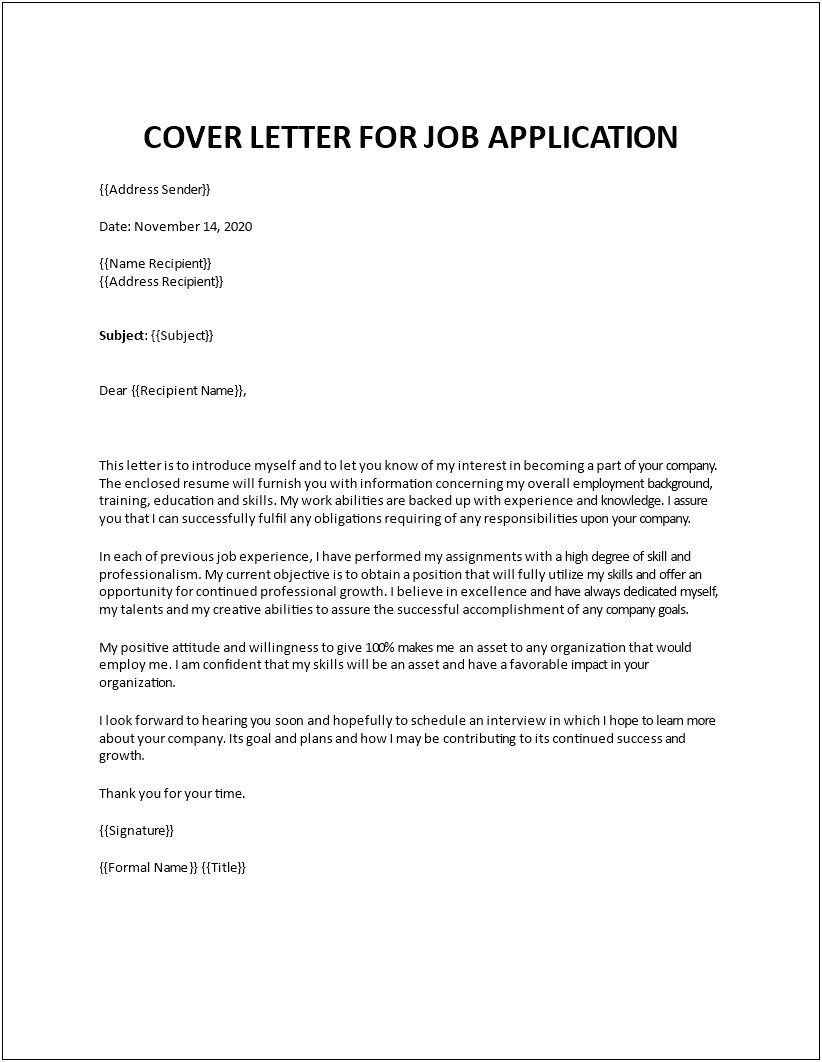 Resume On File For Future Consideration Letter