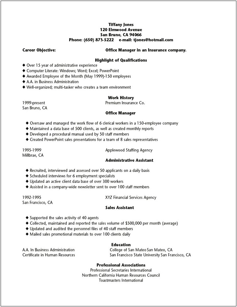 Resume Resources For High School Students