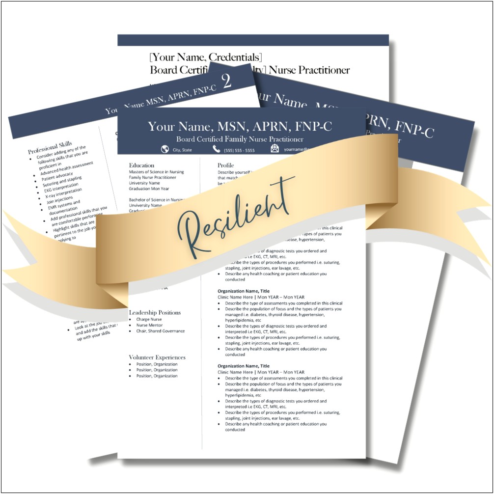 Resume Sample For A Prn Nurse