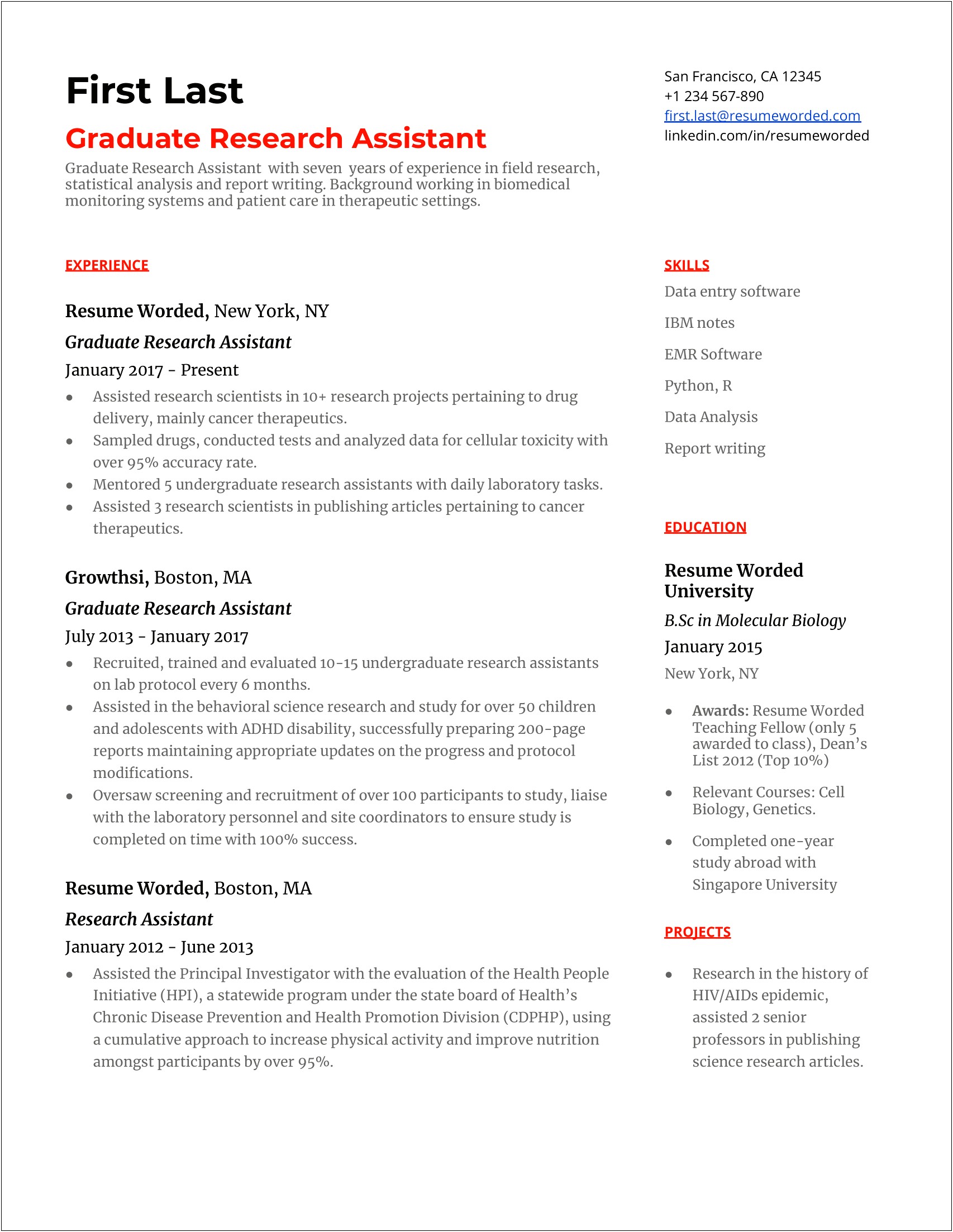 Resume Samples Good Customer Survey Responses