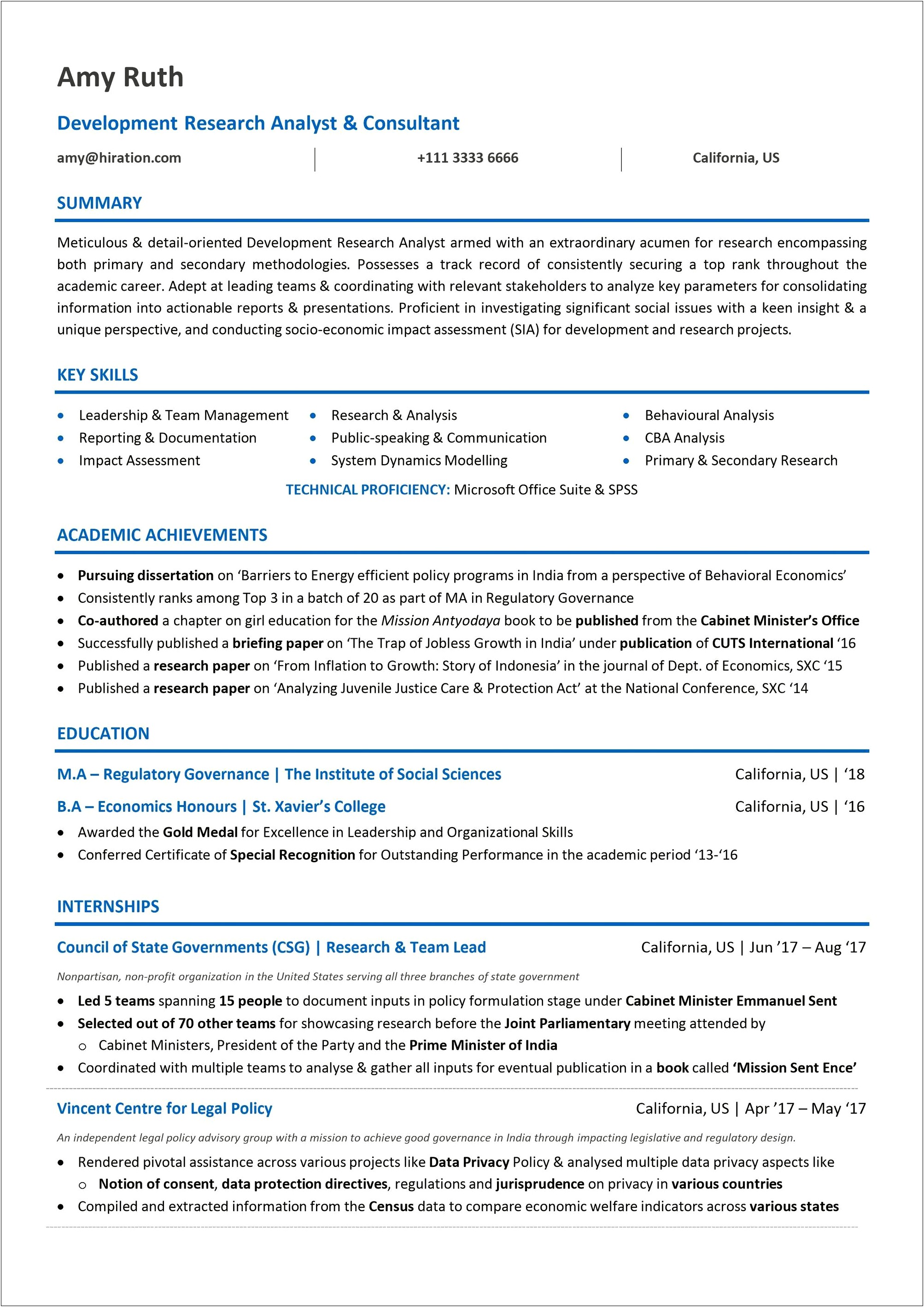 Resume Summary For Changing Careers Examples