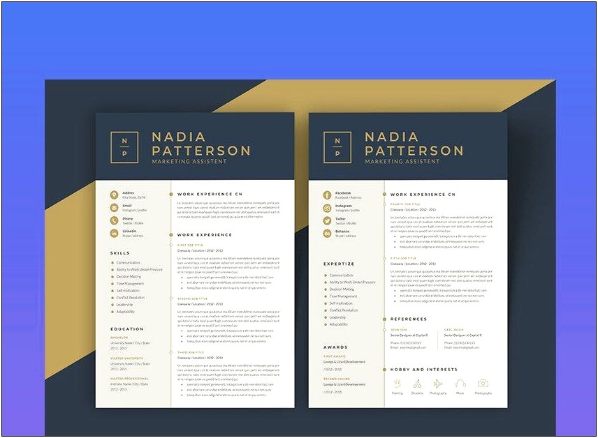 Resume Template Google Docs No Work Experience