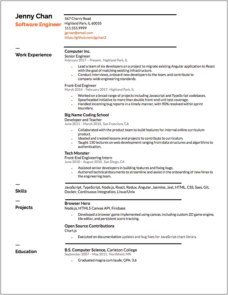 Resume With Multiple Jobs Mostly Same Description