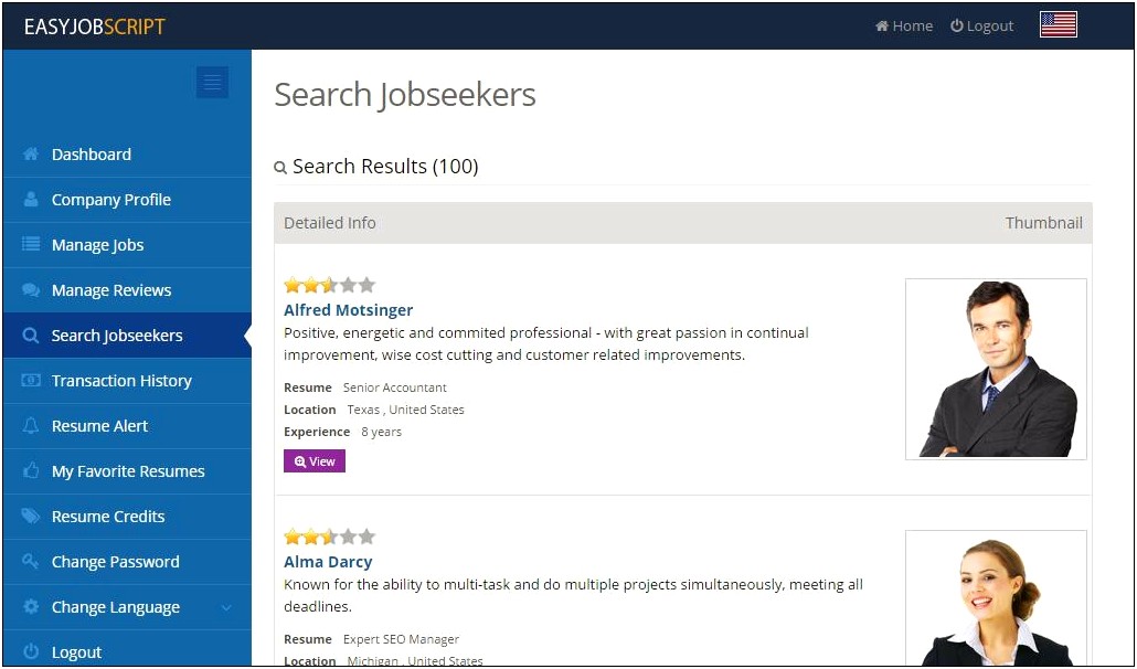 Resume Wrtier Get The Job Service Website