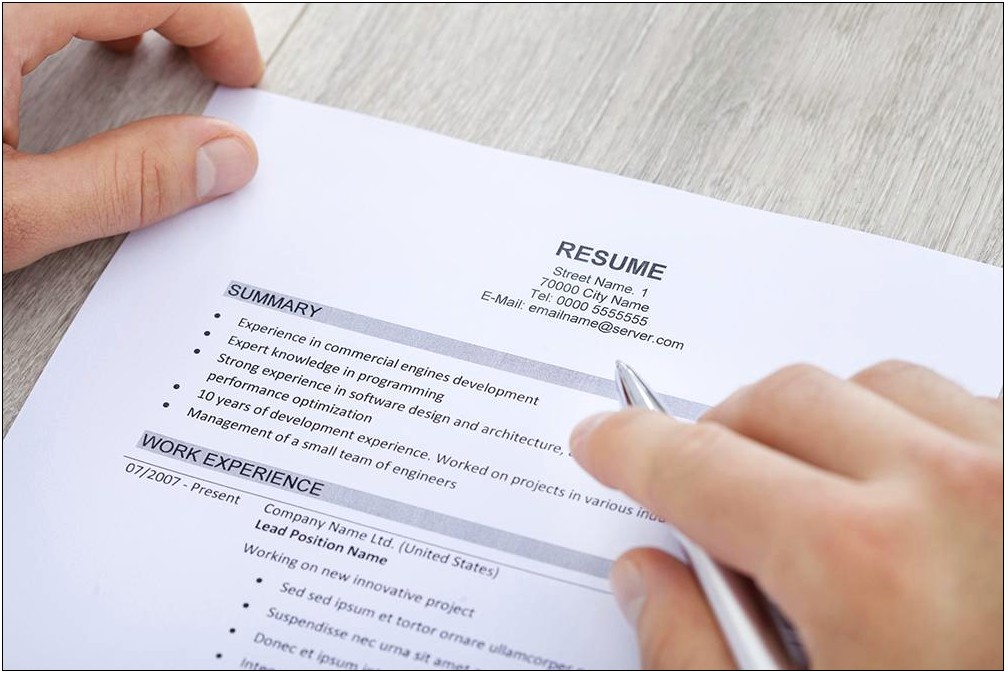 Resumes For Someone Who Has Inconsistent Work History