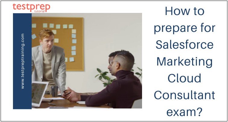 Salesforce Marketing Cloud Consultant Resume Sample