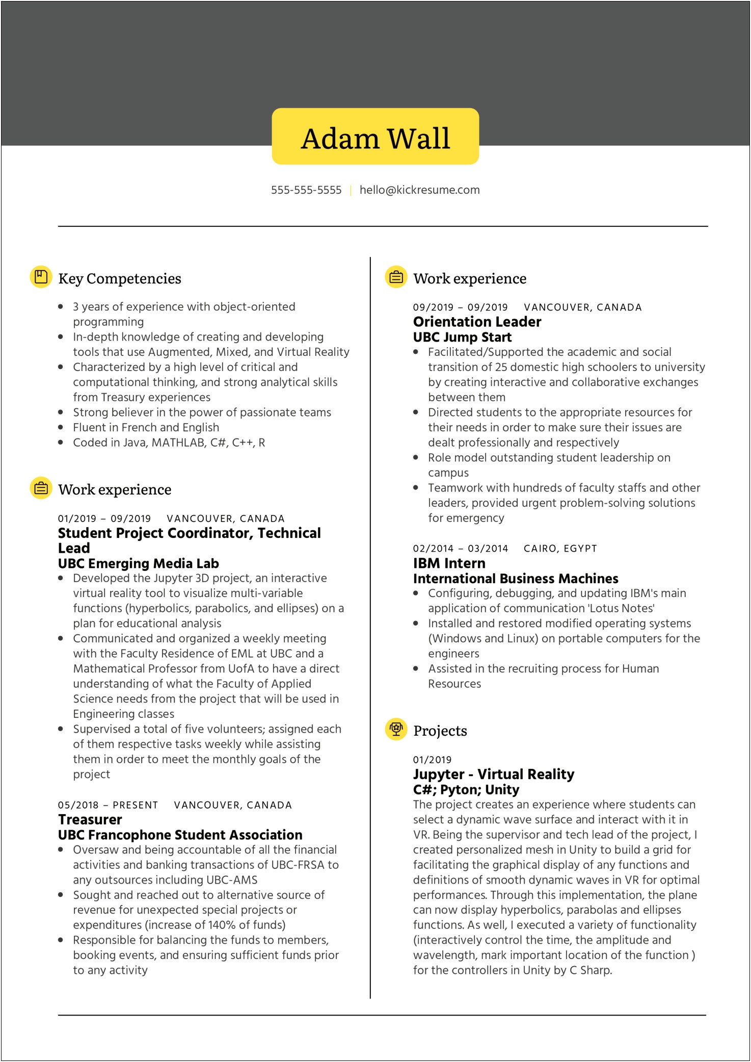 Sample 3 Years Experience Resume For Java