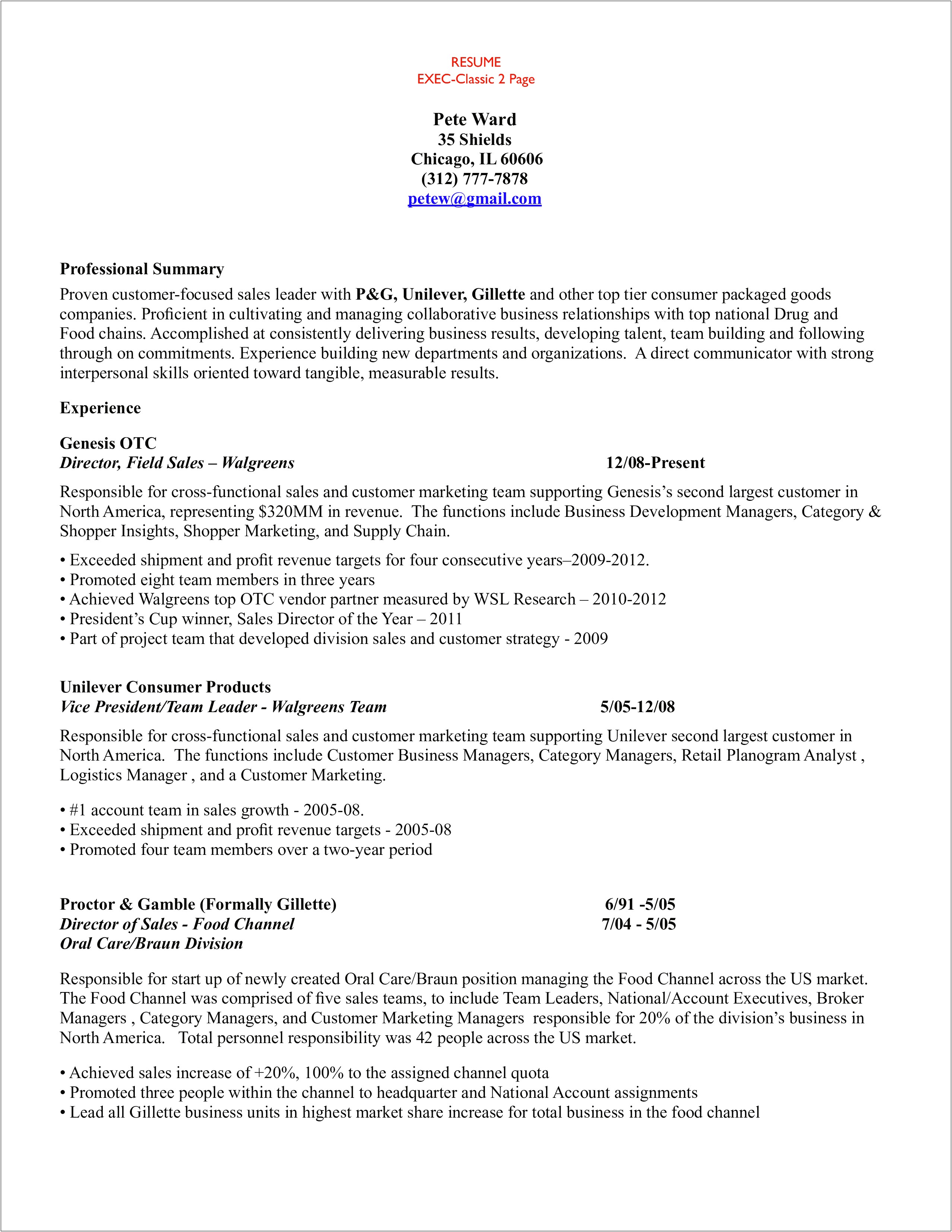 Sample Account Executive For Advertising Agency Resume