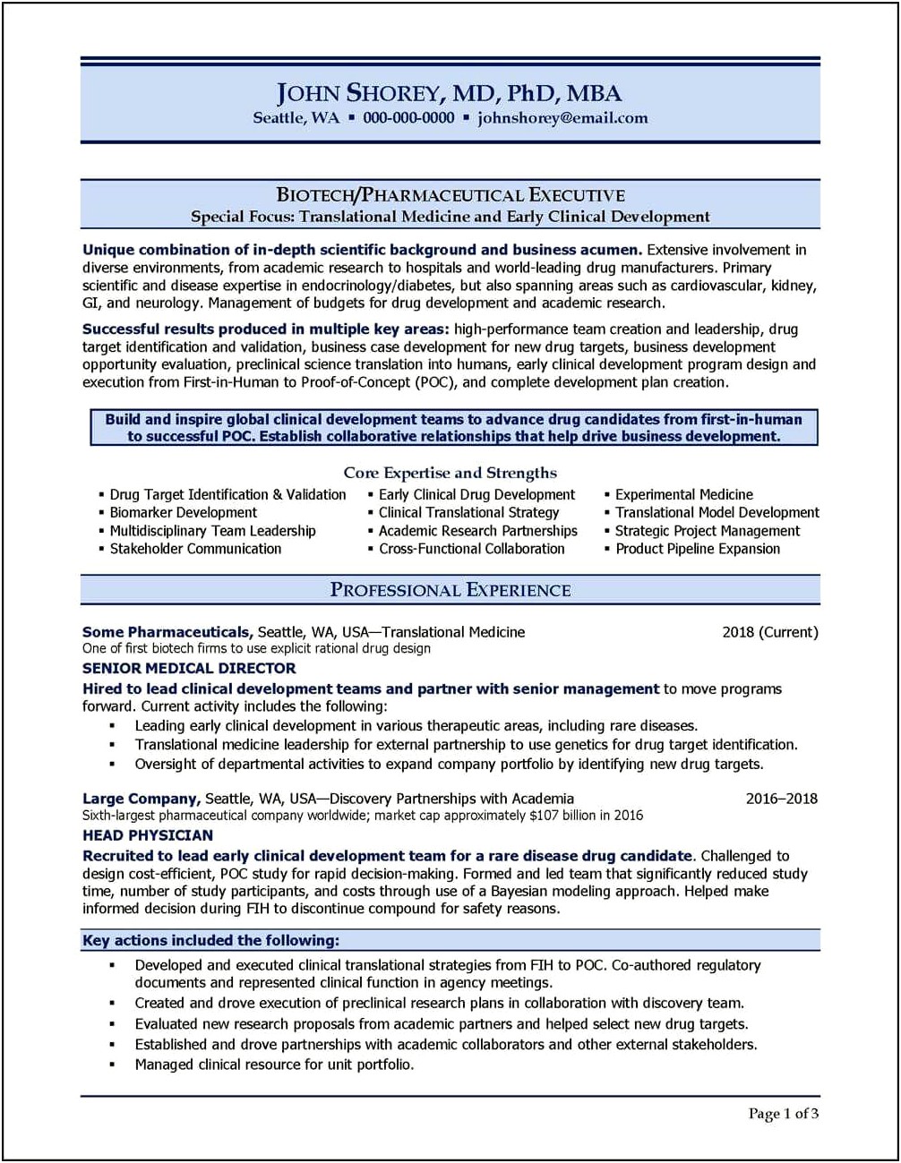 Sample Career Objective For Biotechnology Resume