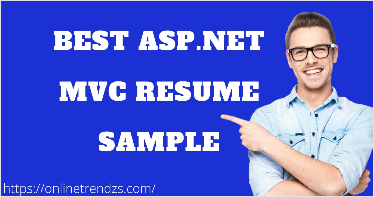 Sample Dot Net Resume For Experienced