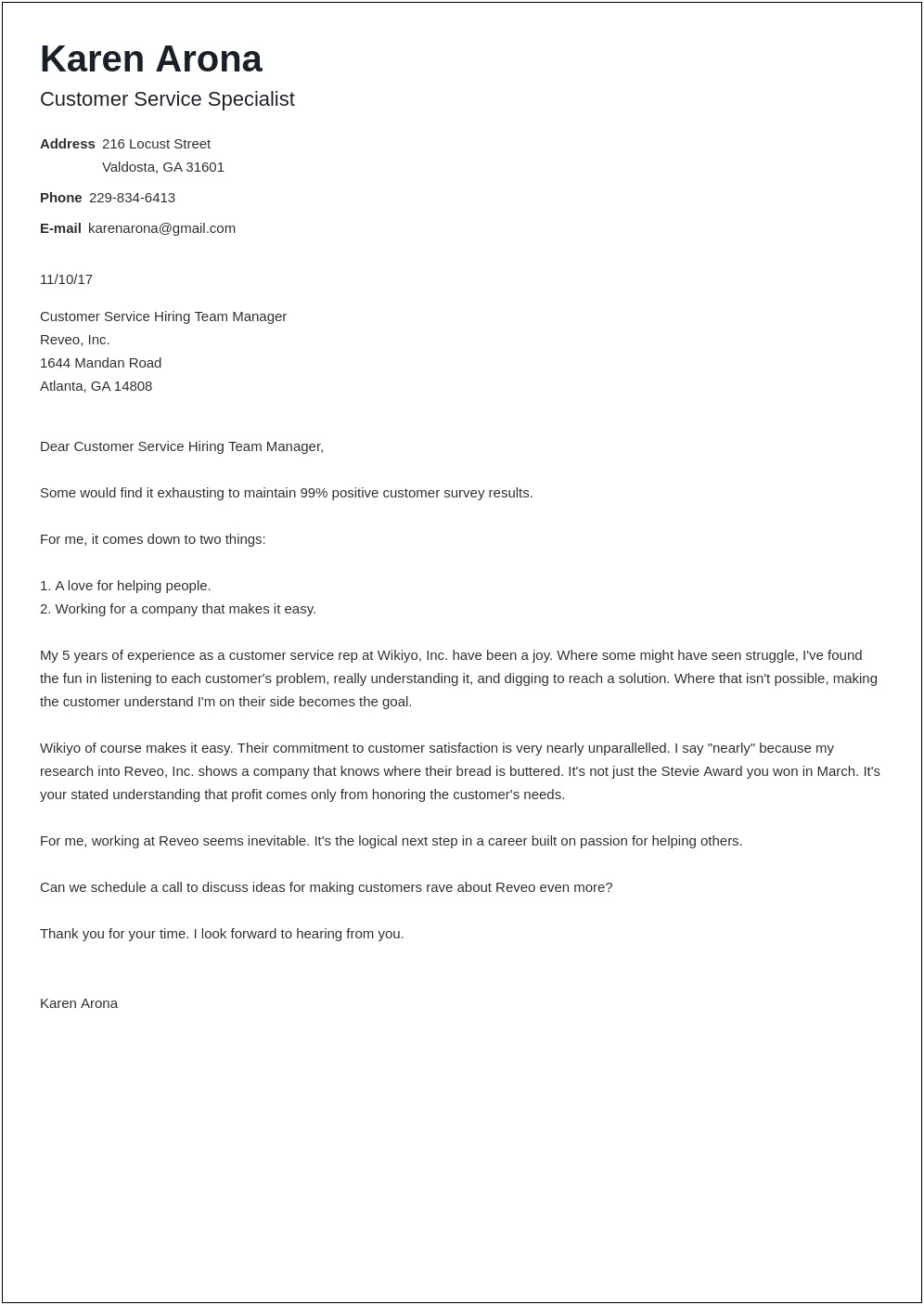 Sample Of A Resume Cover Letter General