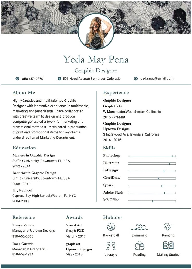 Sample Of Resumes To Include In Marketing Materials