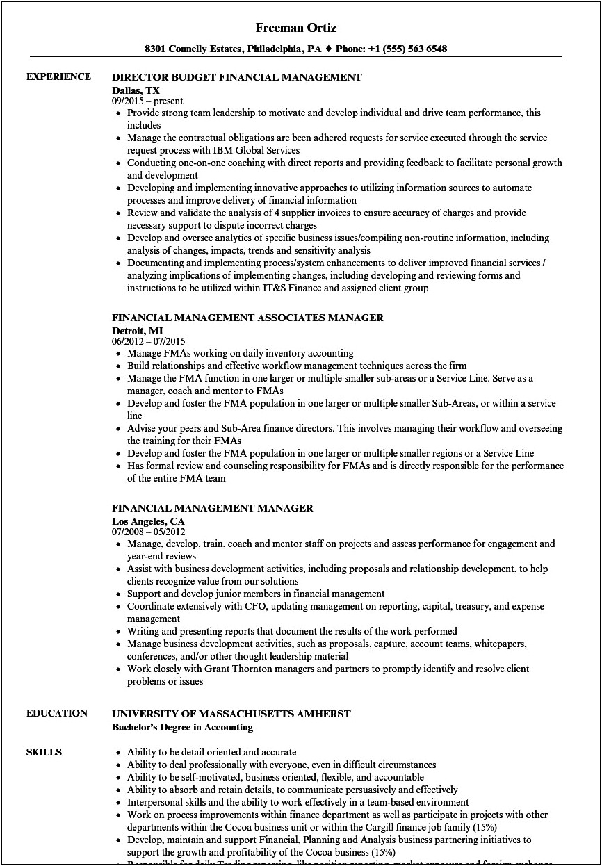 Sample Of Skills In Resume For Ojt