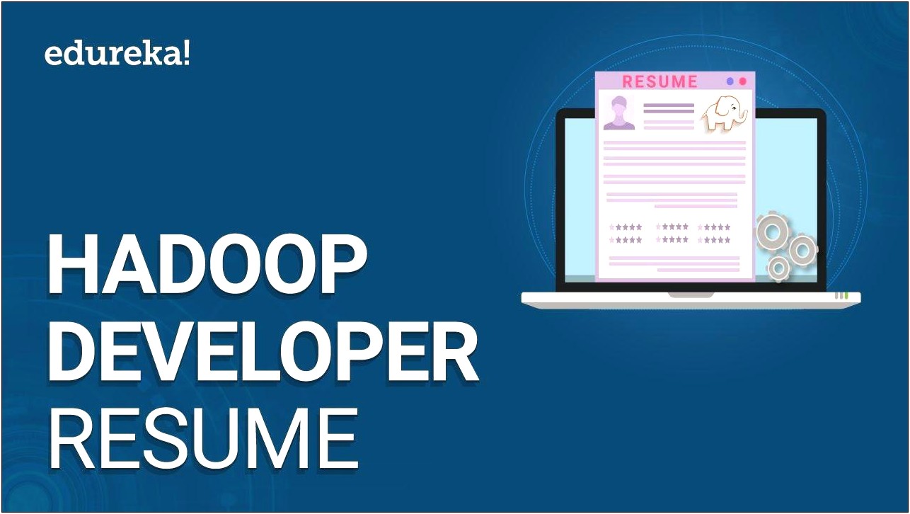 Sample Resume For 5 Years Experience Hadoop Developer
