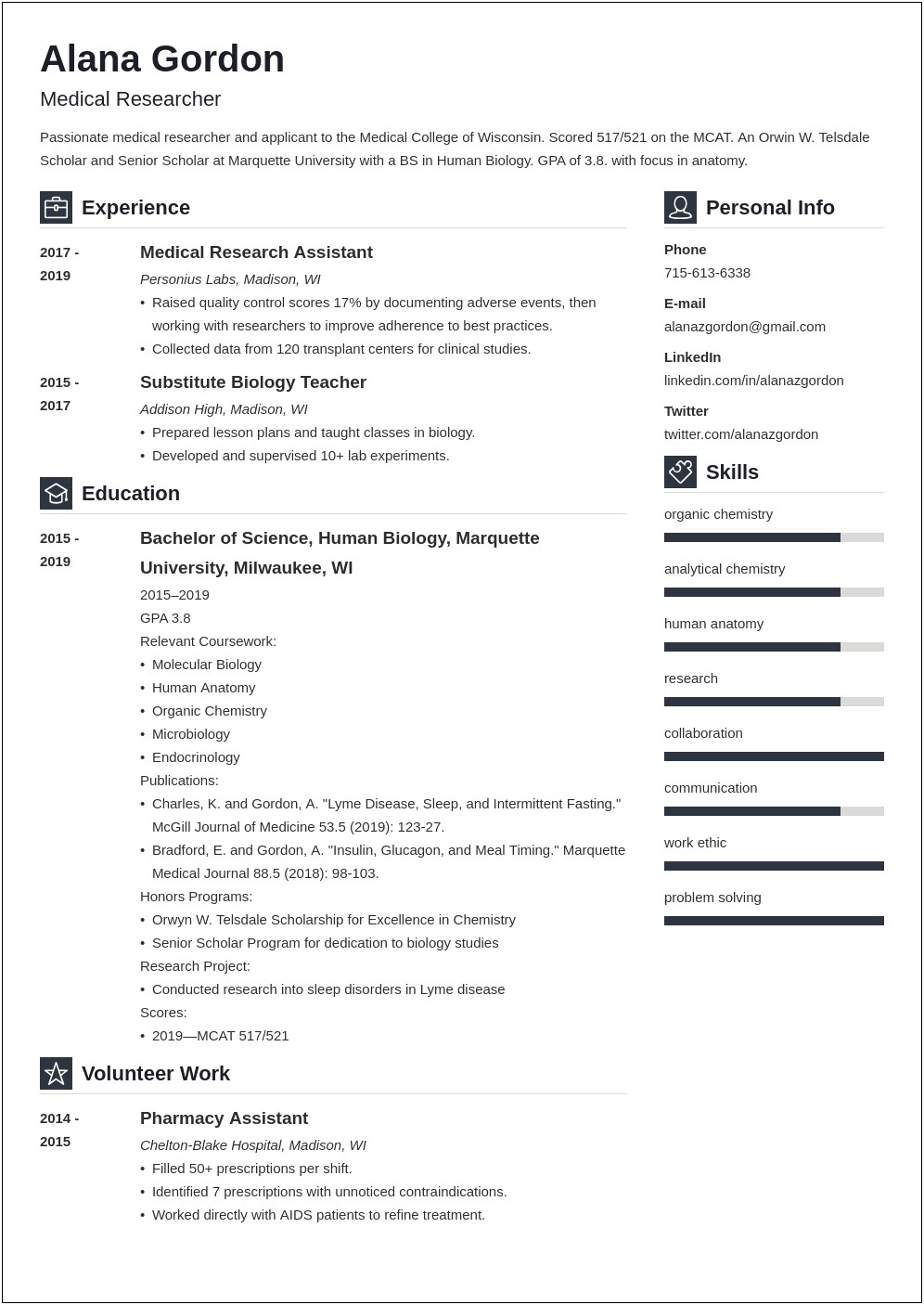 Sample Resume For Pediatrician In The Philippines