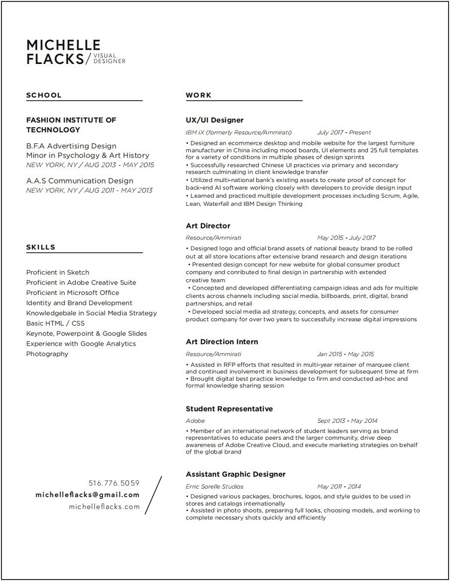 Sample Resume For Ui Developer With 5 Years