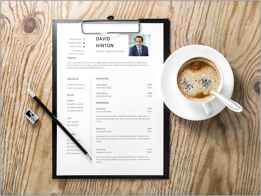 Sample Resume Objective For Credit Investigator