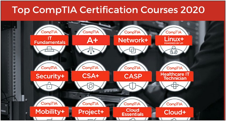 Sample Resume With Comp Tia Credentials