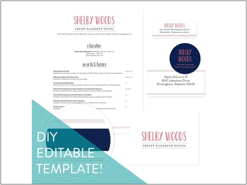 Sample Social Resume For Sorority Rush