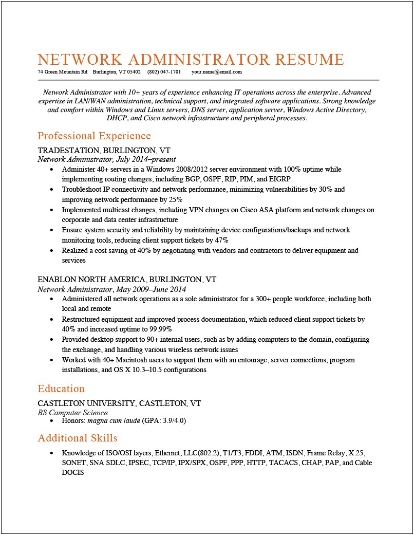 Sample Testing Resume For 4 Experienced