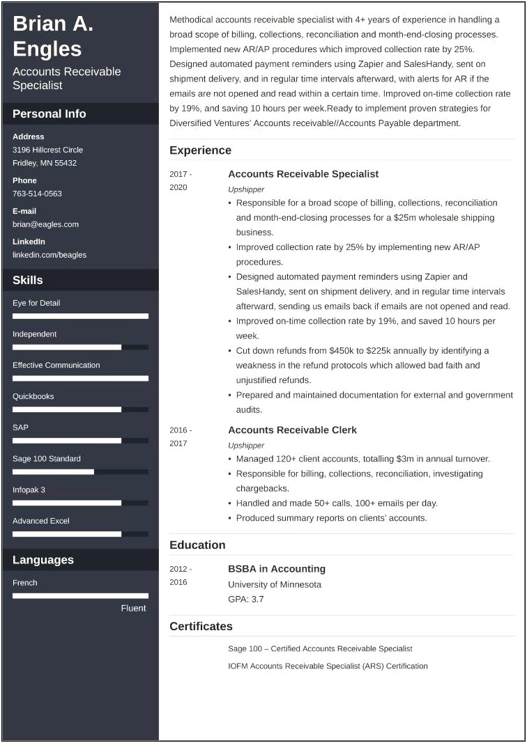 Sap Basis 2 Years Experience Sample Resume