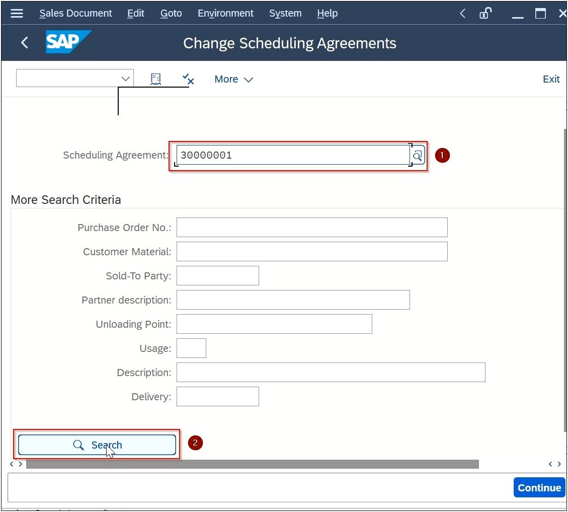 Scheduling Agreements In Sap Sd Sample Resumes