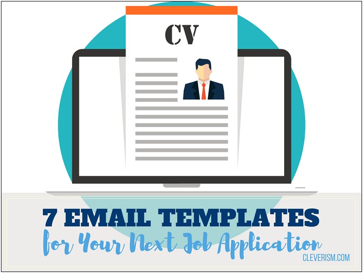 Sending Resume Email To A Prospective Job Template