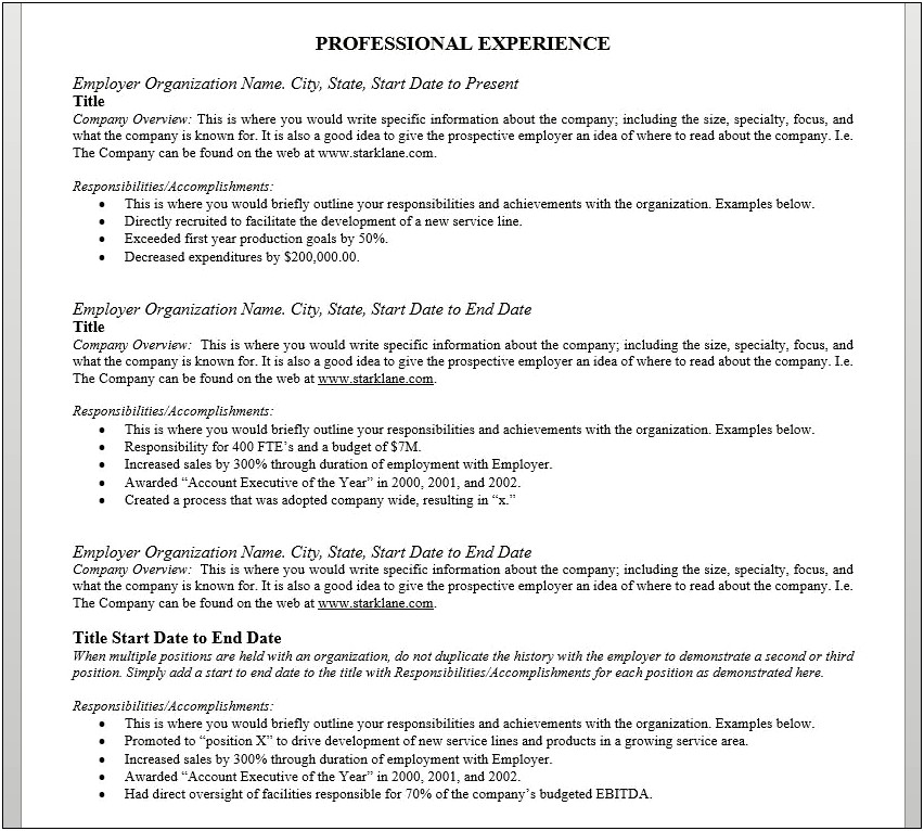 Shoudl I List Non Career Jobs On Resume