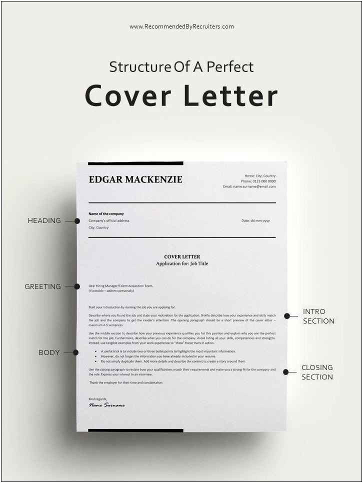 Should Cover Letter Template Match Resume