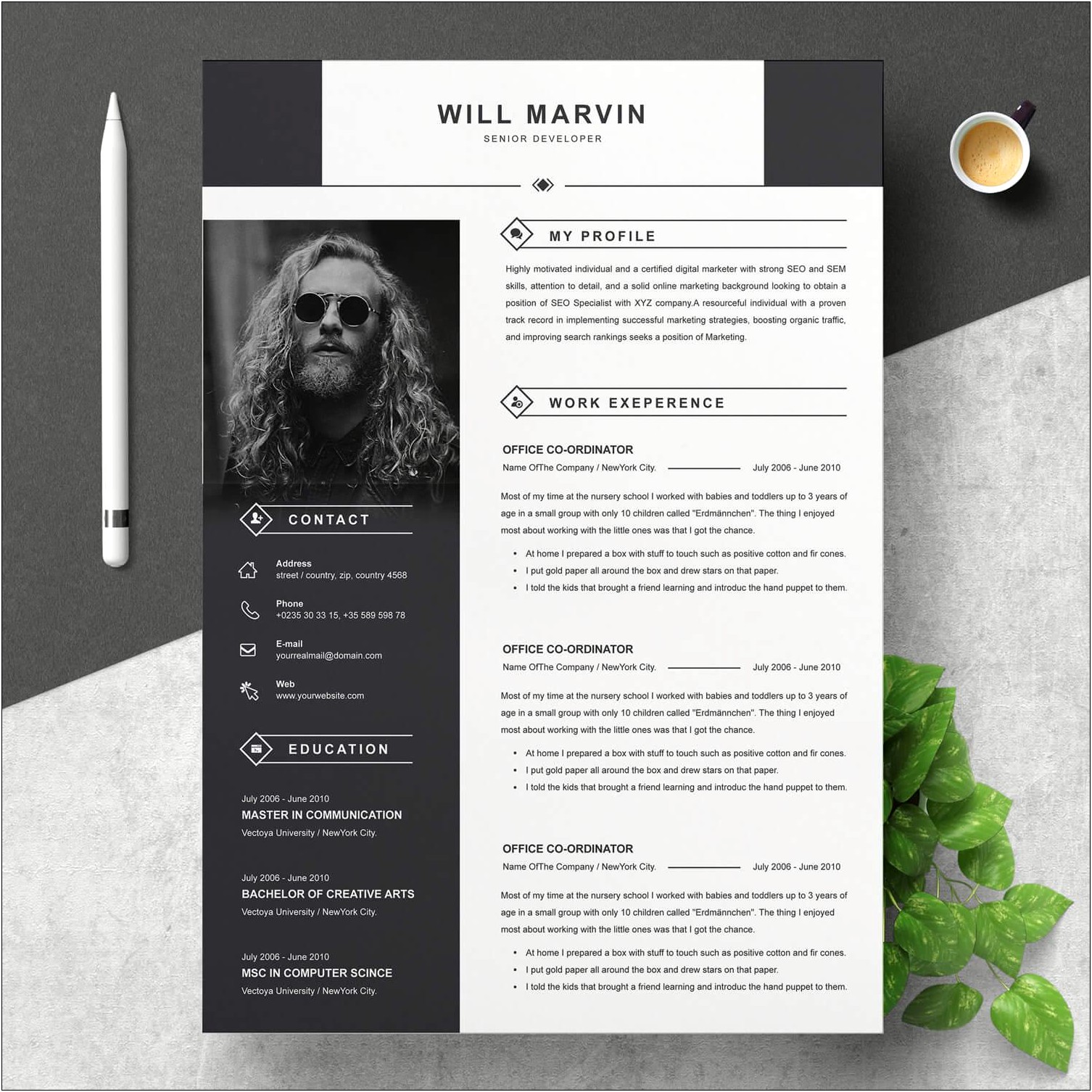 Should Creatives Put Their Photo On Their Resume