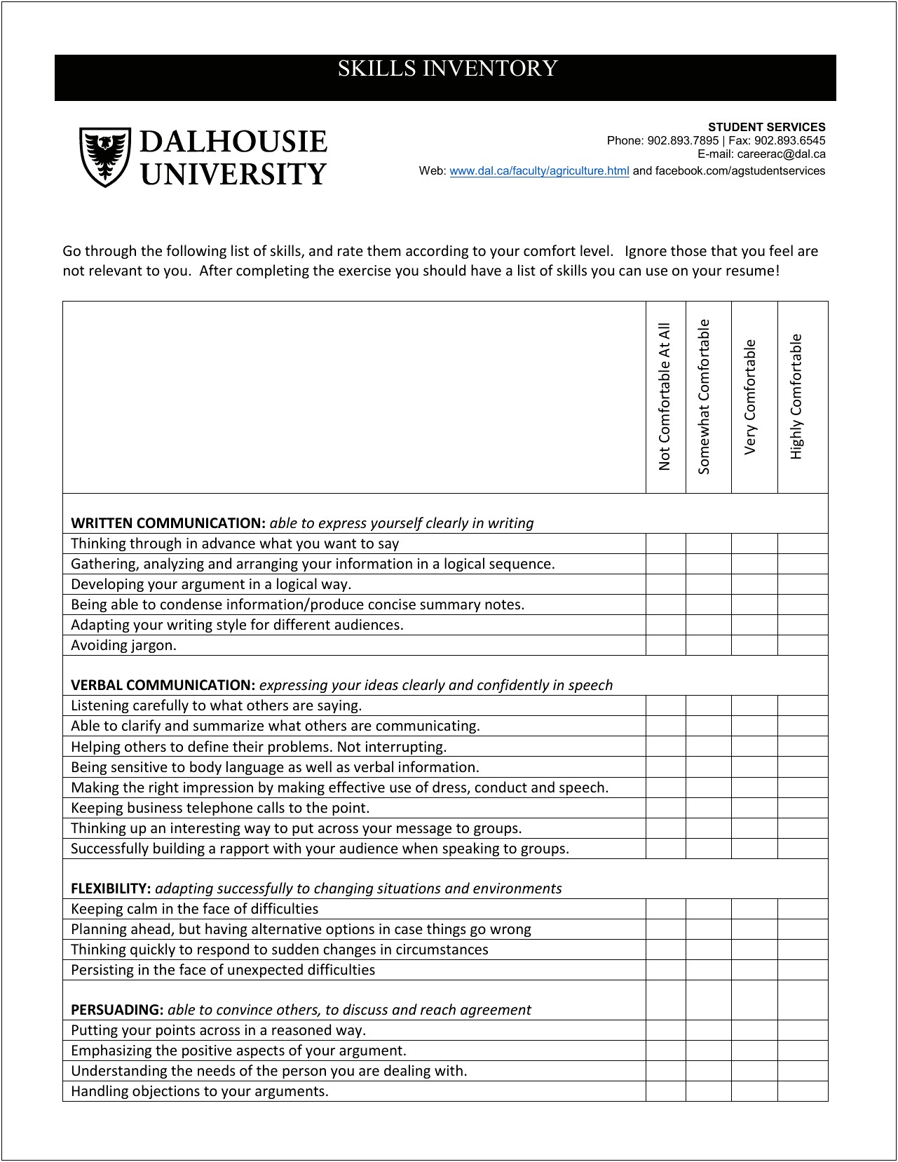 Should I Put Skills Inventory On Resume