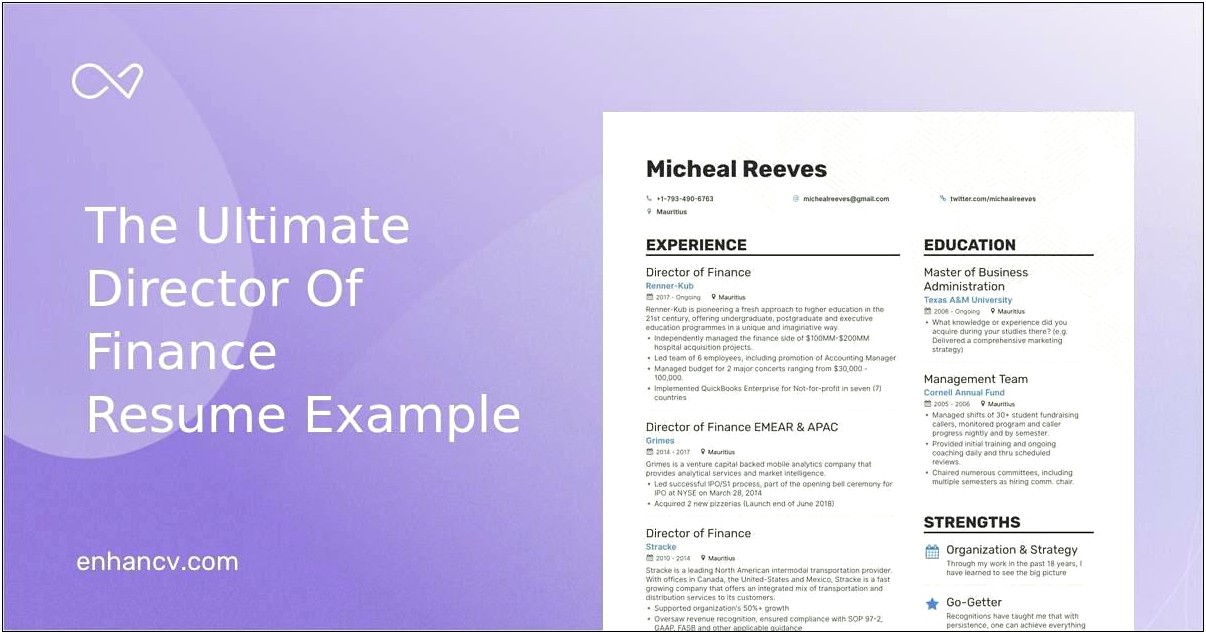 Should You Put Your Revenue In Resume