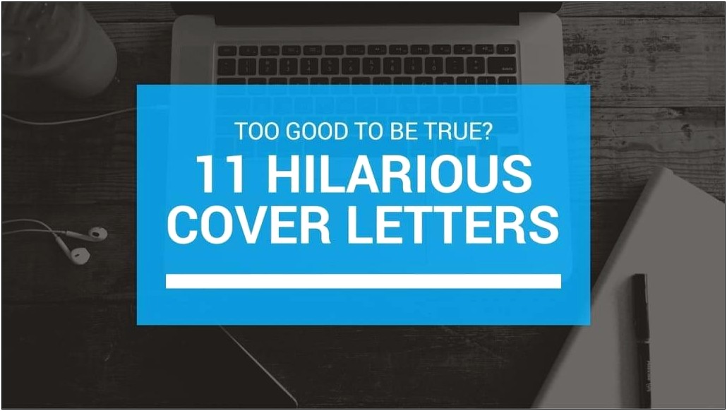 Should You Send A Funny Cover Letter Resume