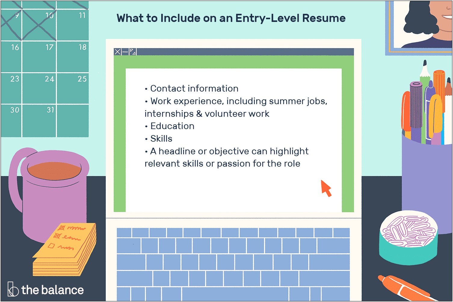 Simple Entry Level Resume Template Free