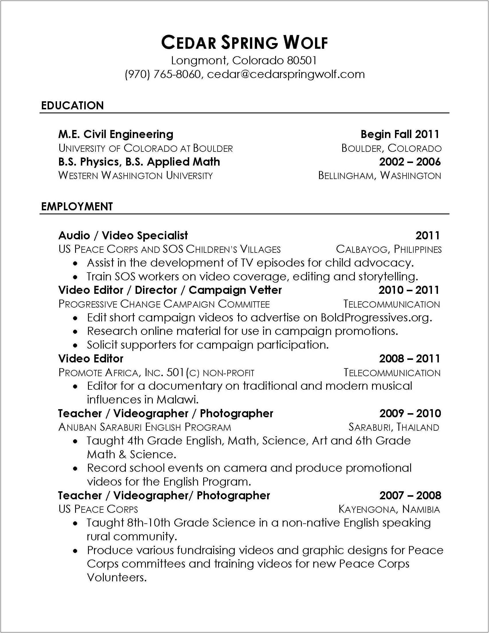 Site Harvard.edu Best Resume Examples