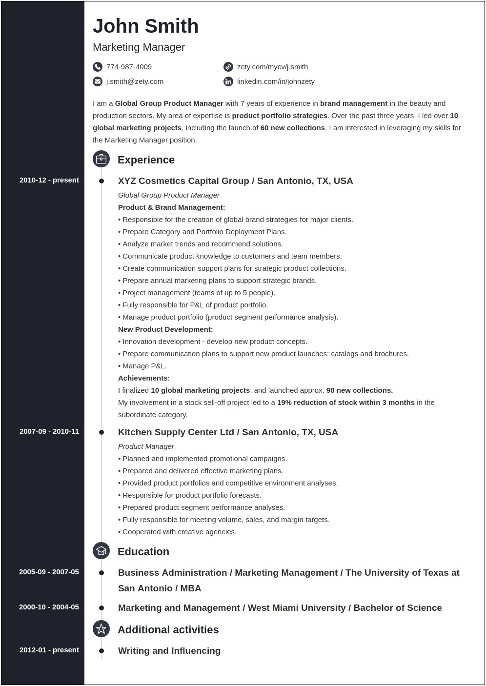 Skills Listed On Higher Education Resume