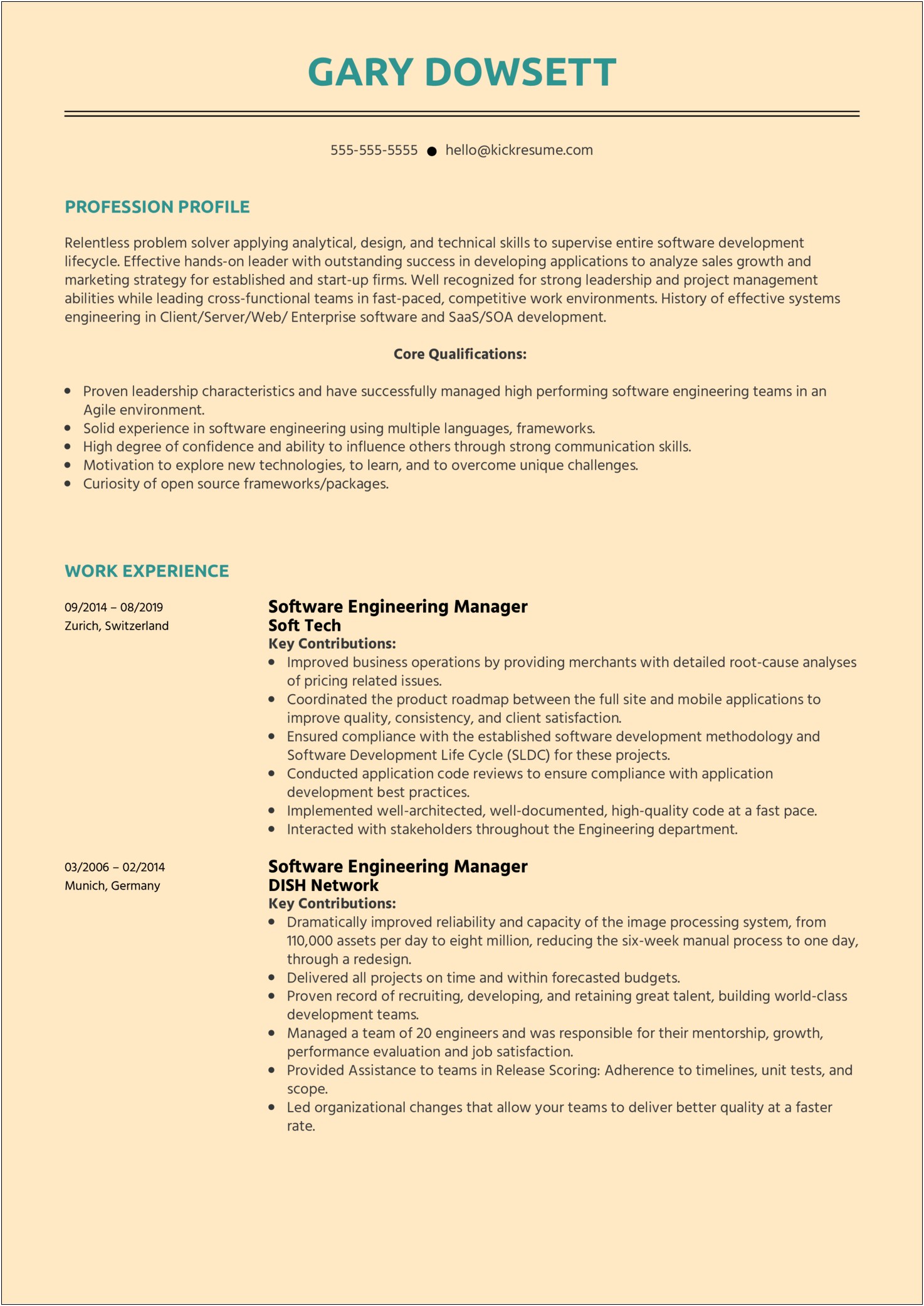 Skills Of A Manager For Resume