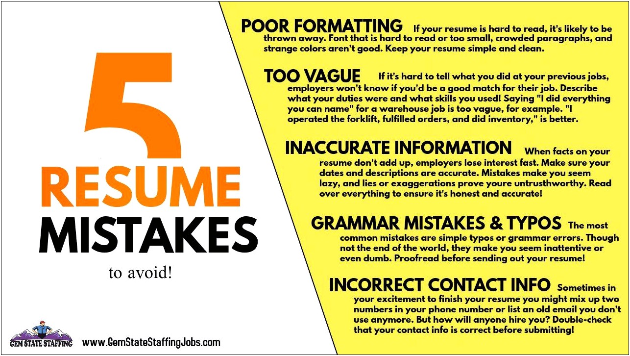 Skills On Resumes Do Not Put Vague