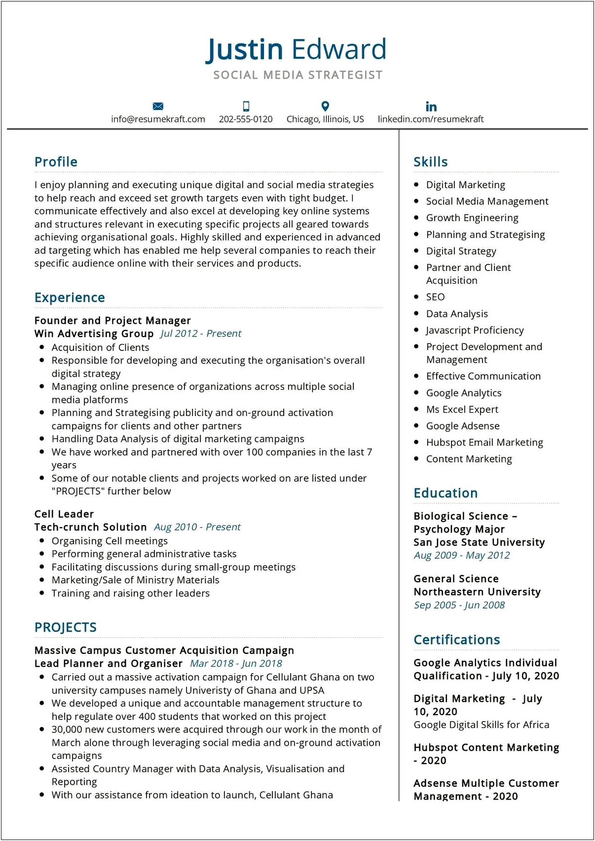 Skills To Have On Resume Content Strategy