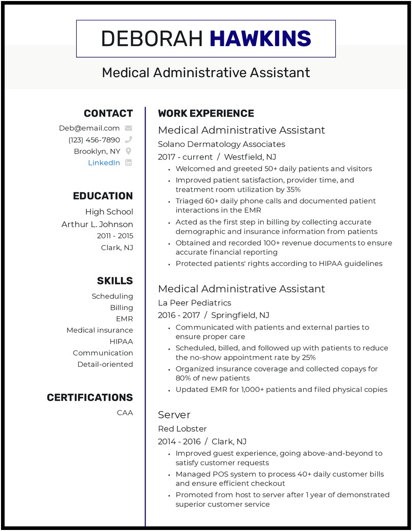 Skills To List On Administrative Assistant Resume