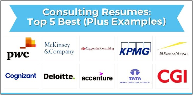 Skills To List On Resume For Consulting