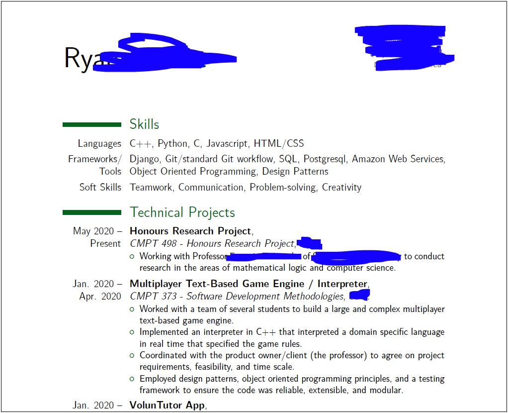 Skills To Put On Resume For Research