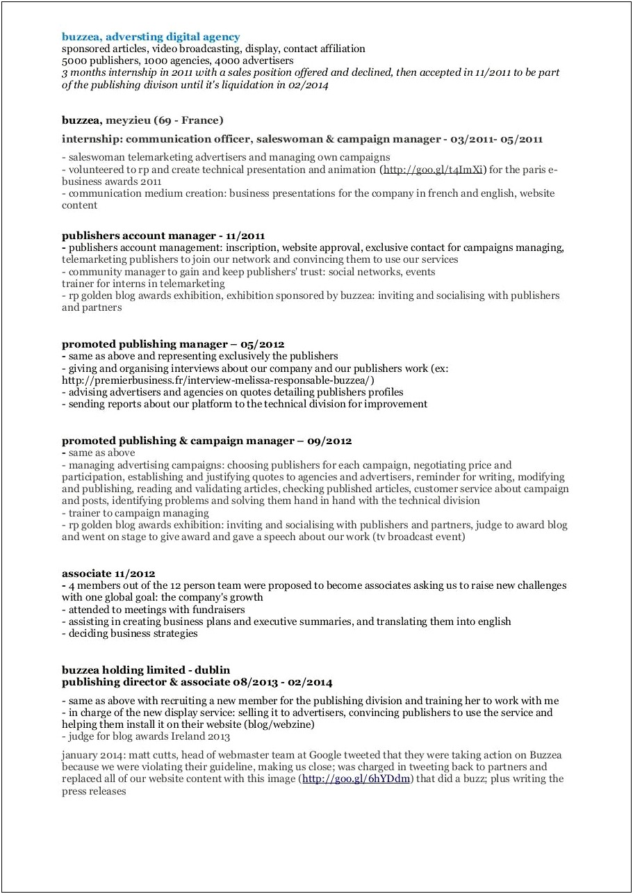 Social Worker Executive Account Manager Resume