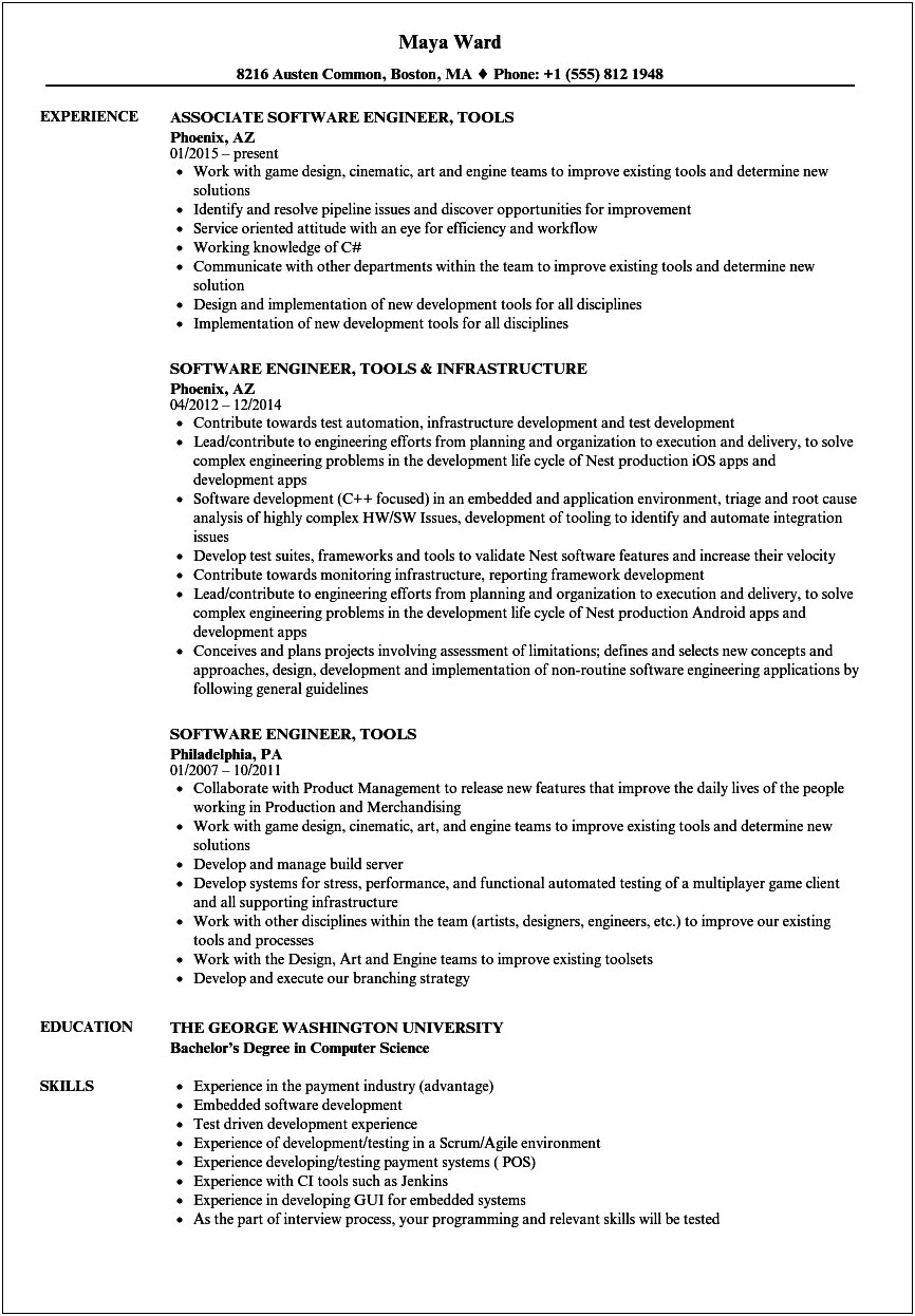 Software Knowledge To Put On Resume