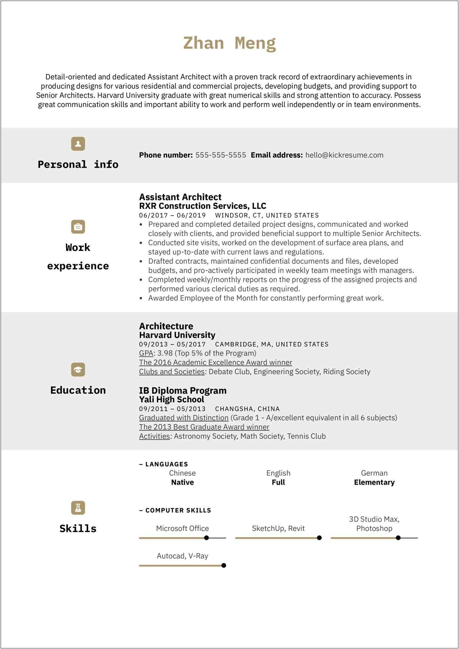 Special Skills For Residential Assistance Resumes