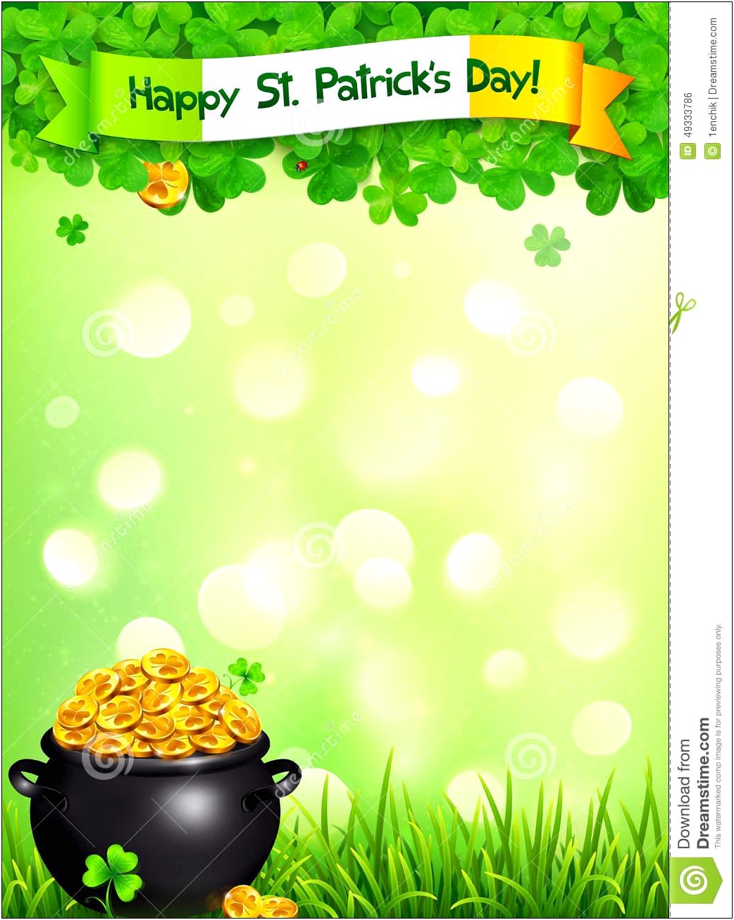 St Patricks Day Flyer Template Download