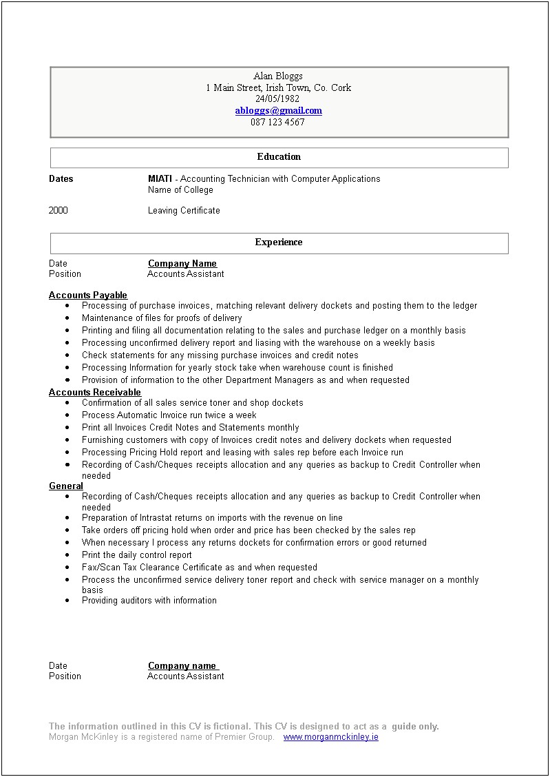 Staff Accountant Resume Template Google Dog