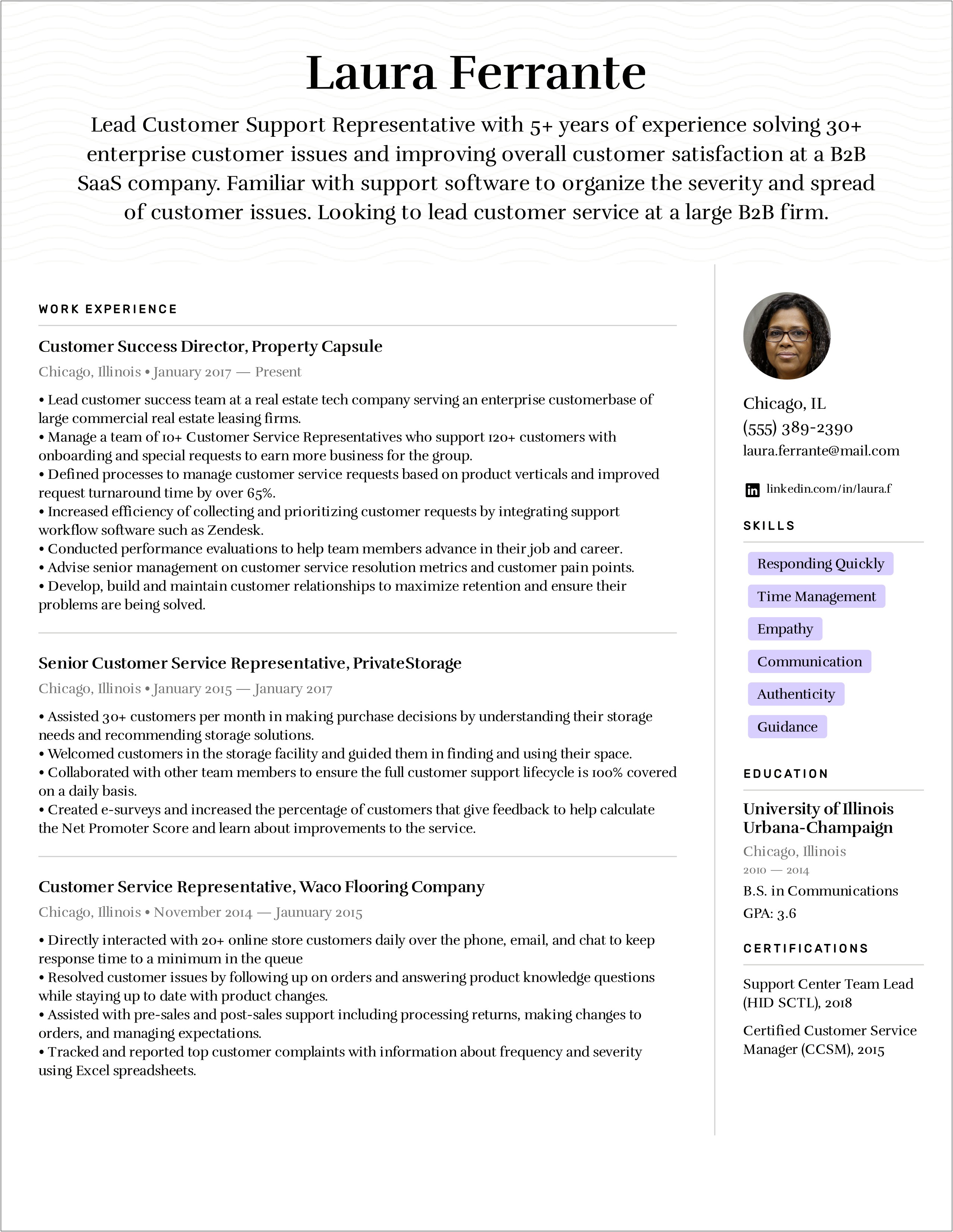 Stating Techskills On A Resume Examples